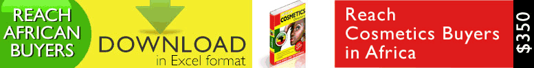 Africa Cosmetics Importers Directory