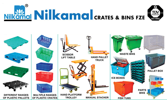 Nilkamal Crates Bins Fze Manufacturer And Exporter Of Plastic