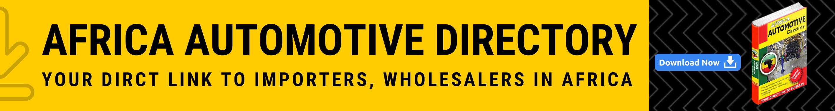 Africa Automotive Importers Directory