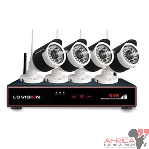 AHD 4 Channel CCTV Kit (with Indoor Camera’s)