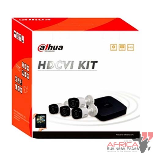 DAHAU 4 Channel 720P HDCVI KIT