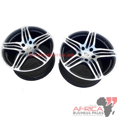 Porsche Carrera Rear Wheel Rim Set - Used