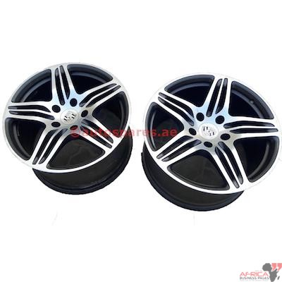 Porsche Carrera Rear Wheel Rim Set - Used